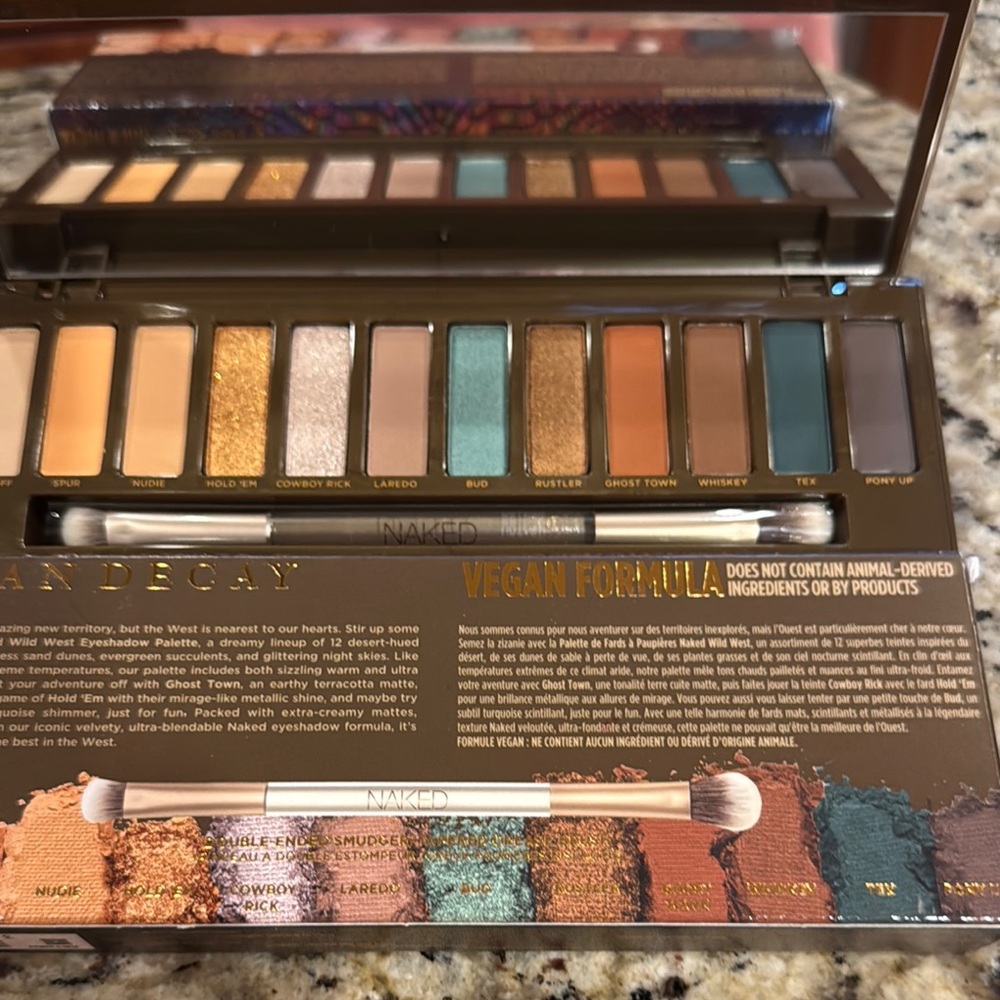 Urban Decay naked Wild West palette